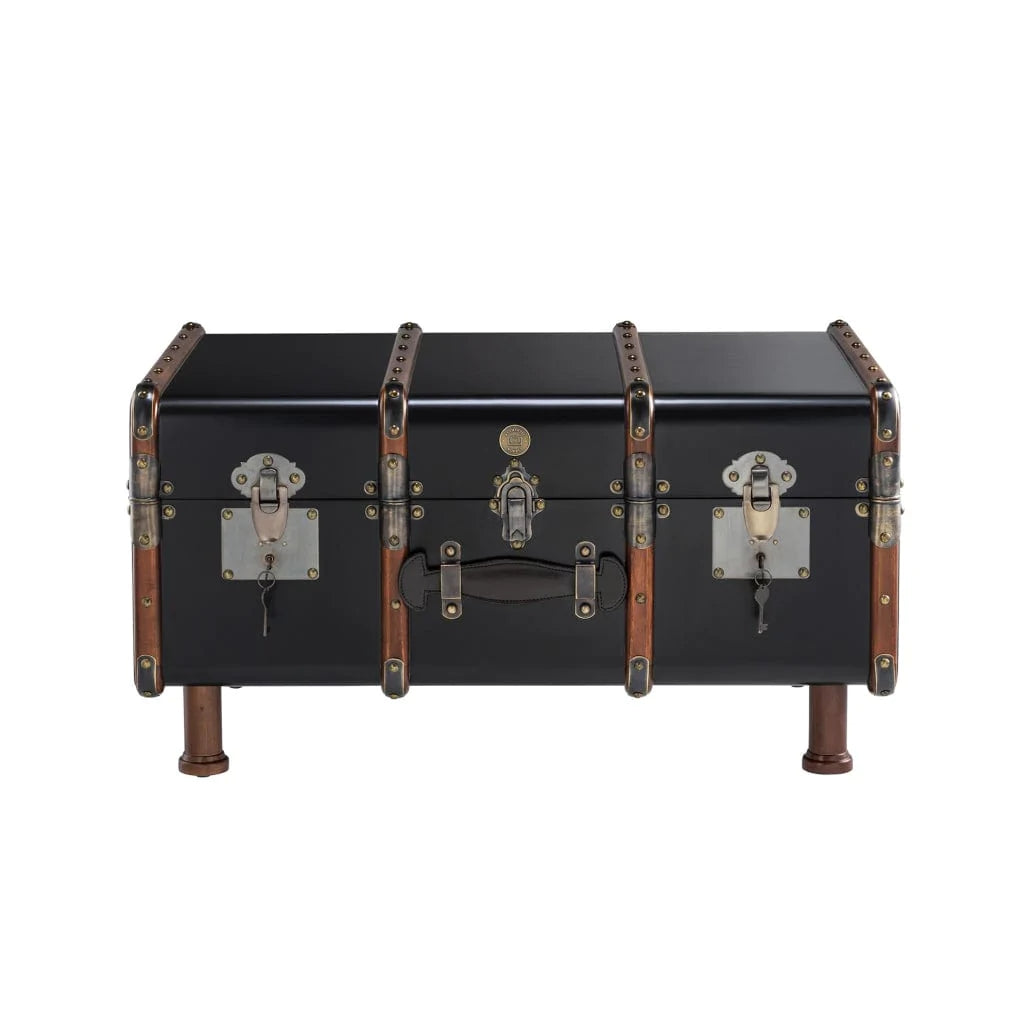 Authentic Models Authentic Models  MF040B  Stateroom Trunk Table, Black