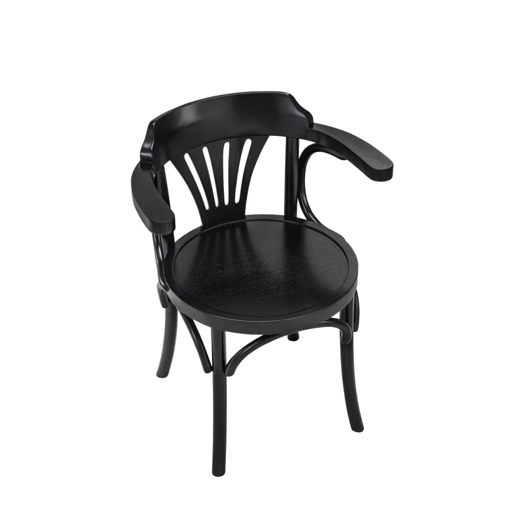Authentic Models Authentic Models  MF046B  Navy Chair, Black