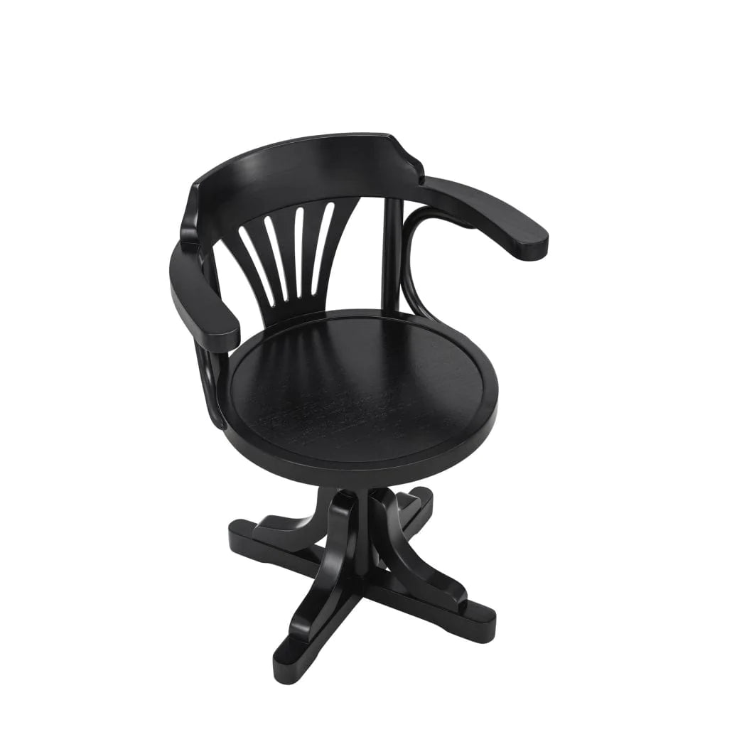 Authentic Models Authentic Models  MF081B  Purser’s Chair, Black