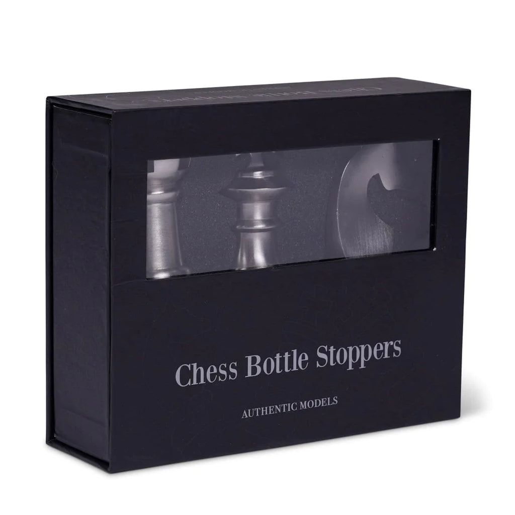 Authentic Models Bar Accessories Authentic Models  BA006  Chess Bottle Stopper Set