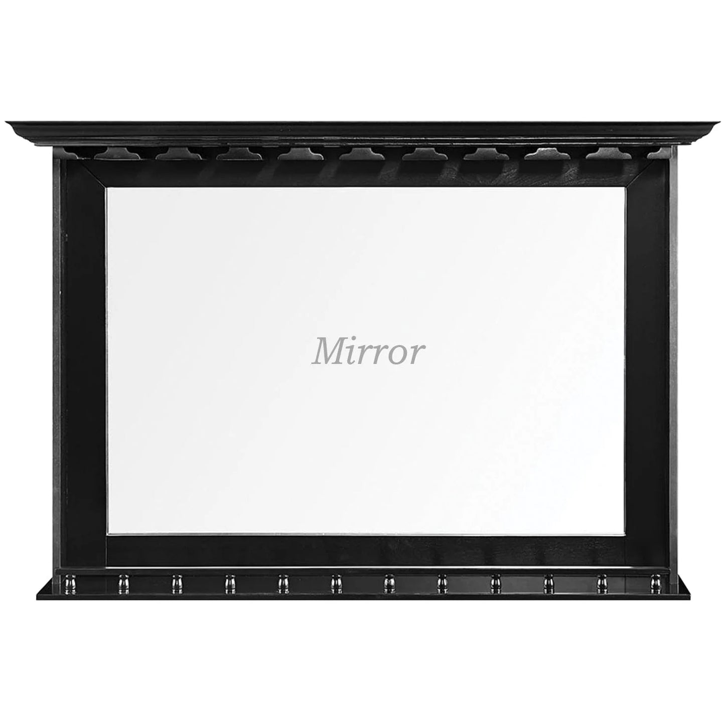 RAM Game Room Bar Mirrors & other BMR BLK Bar Mirror - Black