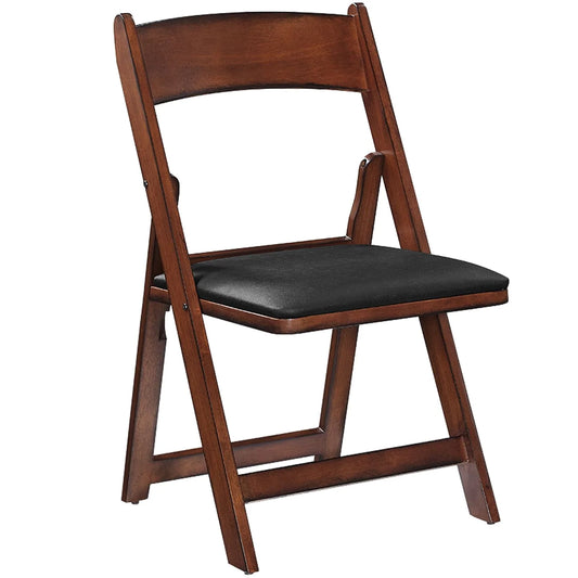 RAM Game Room Game Chair Folding Game Chair - Chestnut