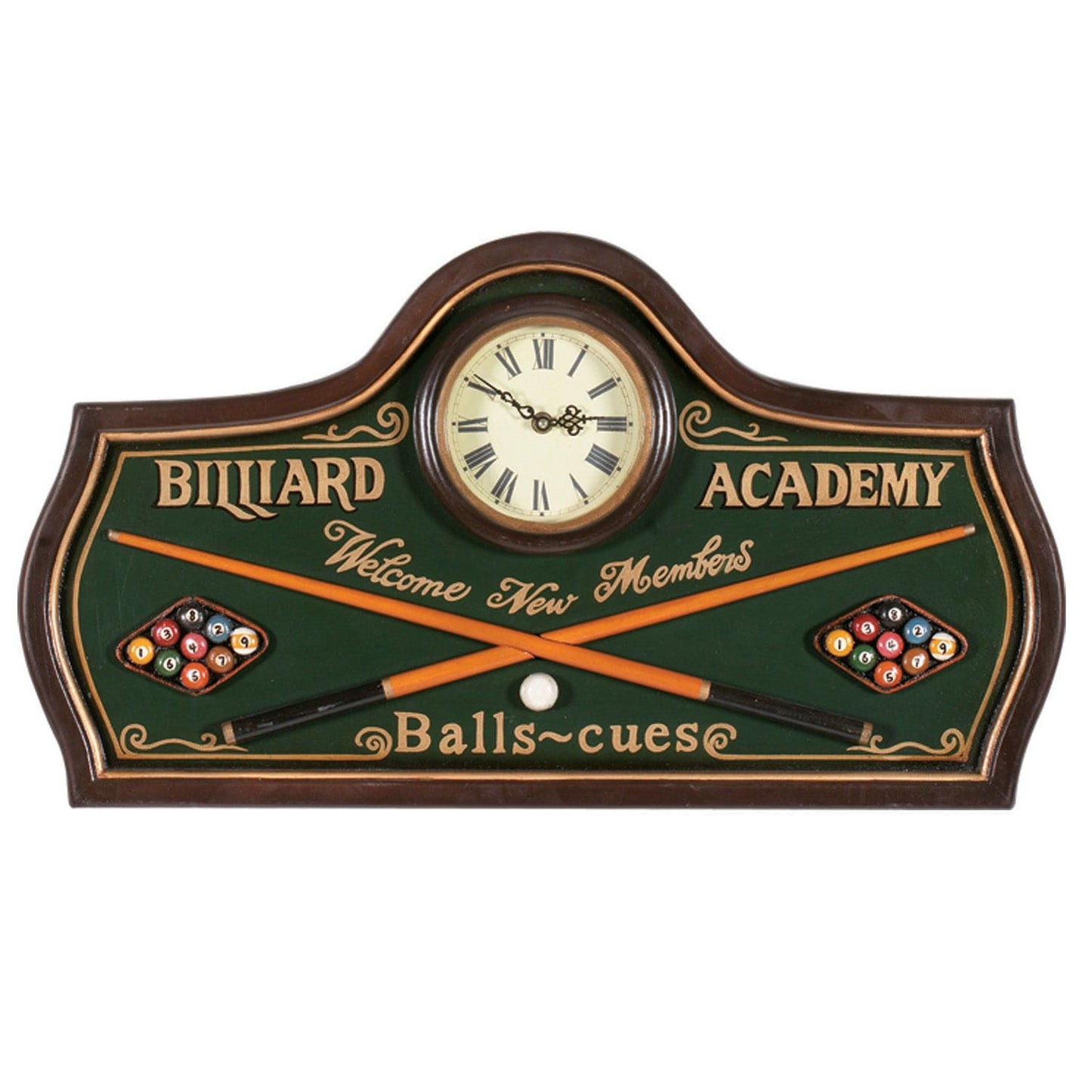 RAM Game Room Ram Game Room Billiard Academy Clock