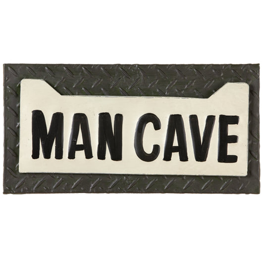 RAM Game Room Ram Game Room Metal Sign-Man Cave License Plate