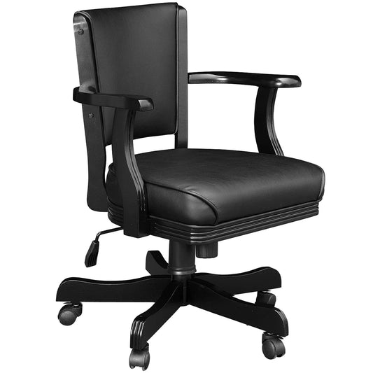 RAM Game Room Swivel Game Chair - Black
