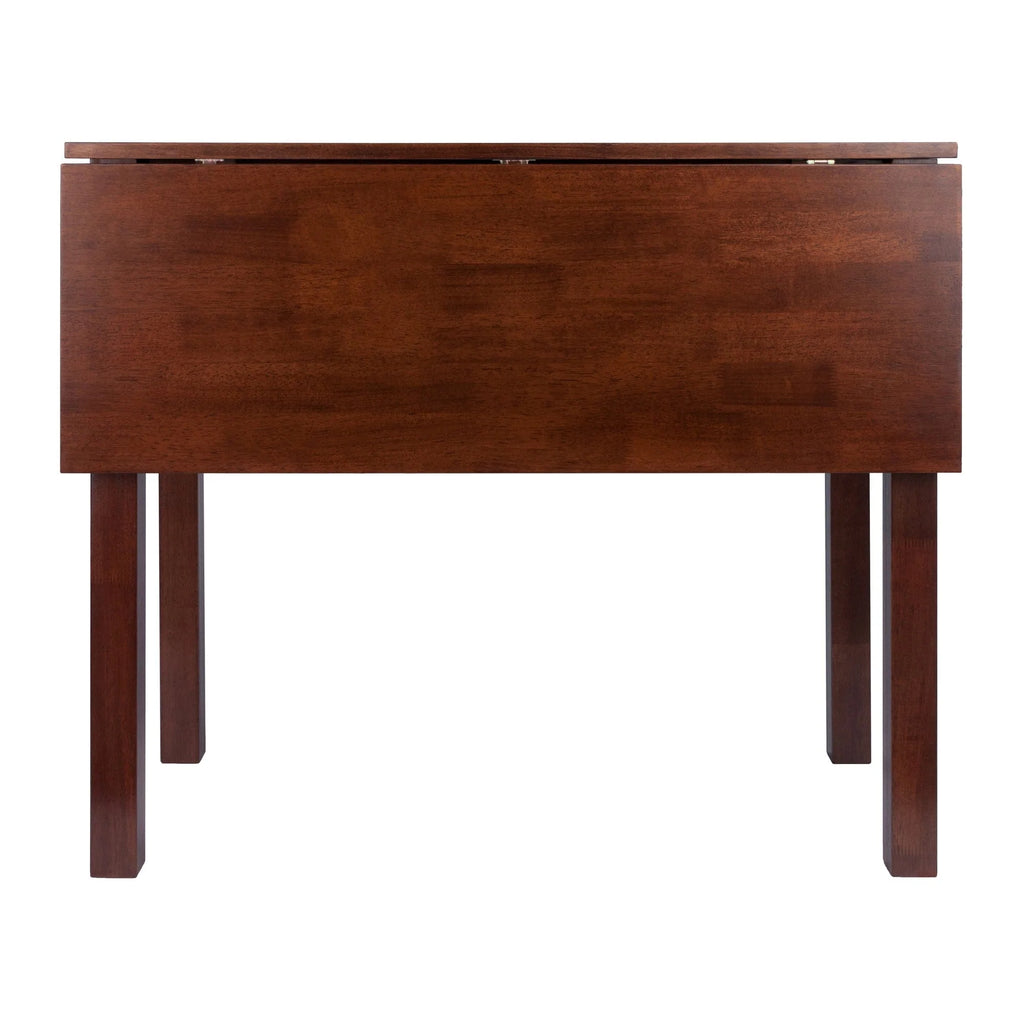 WINSOME Pub Table Set Perrone High Table with Drop Leaf, Walnut