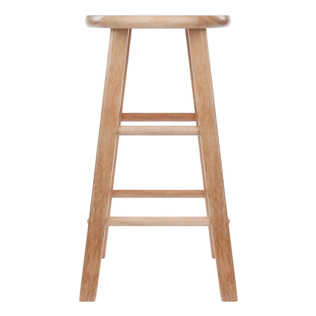 WINSOME Stool Element 2-Pc Counter Stool Set, Natural