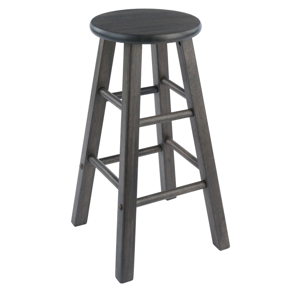WINSOME Table & Bar Stools Element 2-Pc Counter Stool Set, Oyster Gray